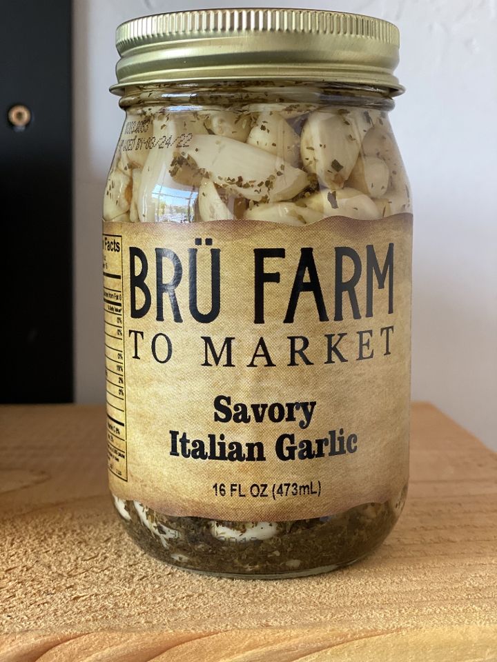 Order Garlic, Italian (16oz) food online from Bru Grill & Market store, Lake Forest on bringmethat.com
