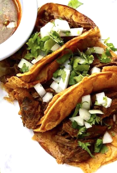 Order 3 Birria tacos food online from The Great Burrito store, Edgewater on bringmethat.com