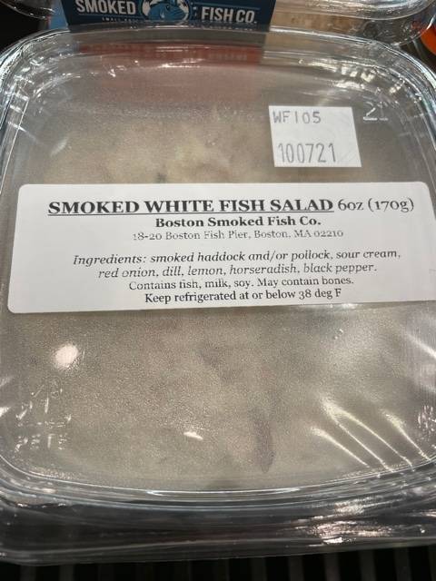 Order Smoked White Fish Salad food online from Bakey store, Boston on bringmethat.com