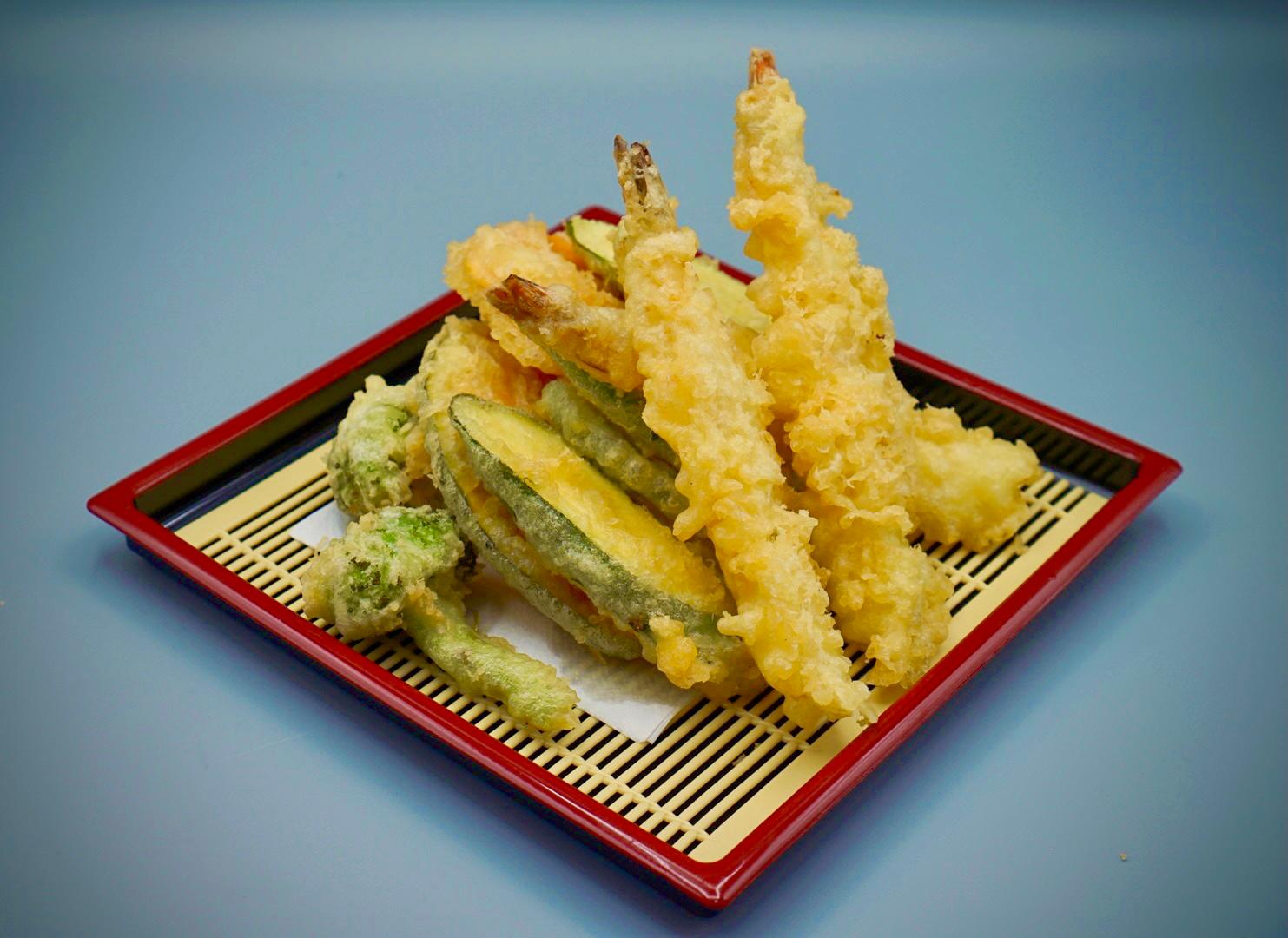 Order SHRIMP&VEGGIE TEMPURA  APPETIZER food online from Kiki Japanese Restaurant store, San Francisco on bringmethat.com