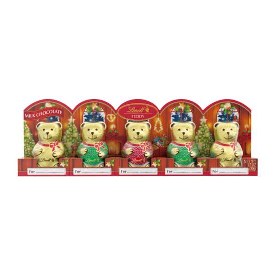 Order Lindt Mini TEDDY Bear Milk Chocolate Candy, 1.7 oz. 5-Pack food online from CVS store, SCOTCH PLAINS on bringmethat.com