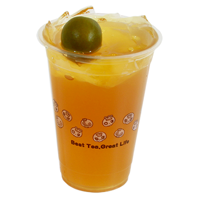 Order Kumquat Lemon Jade 金橘梅子鮮果茶 food online from Vivi Bubble Tea store, New York on bringmethat.com