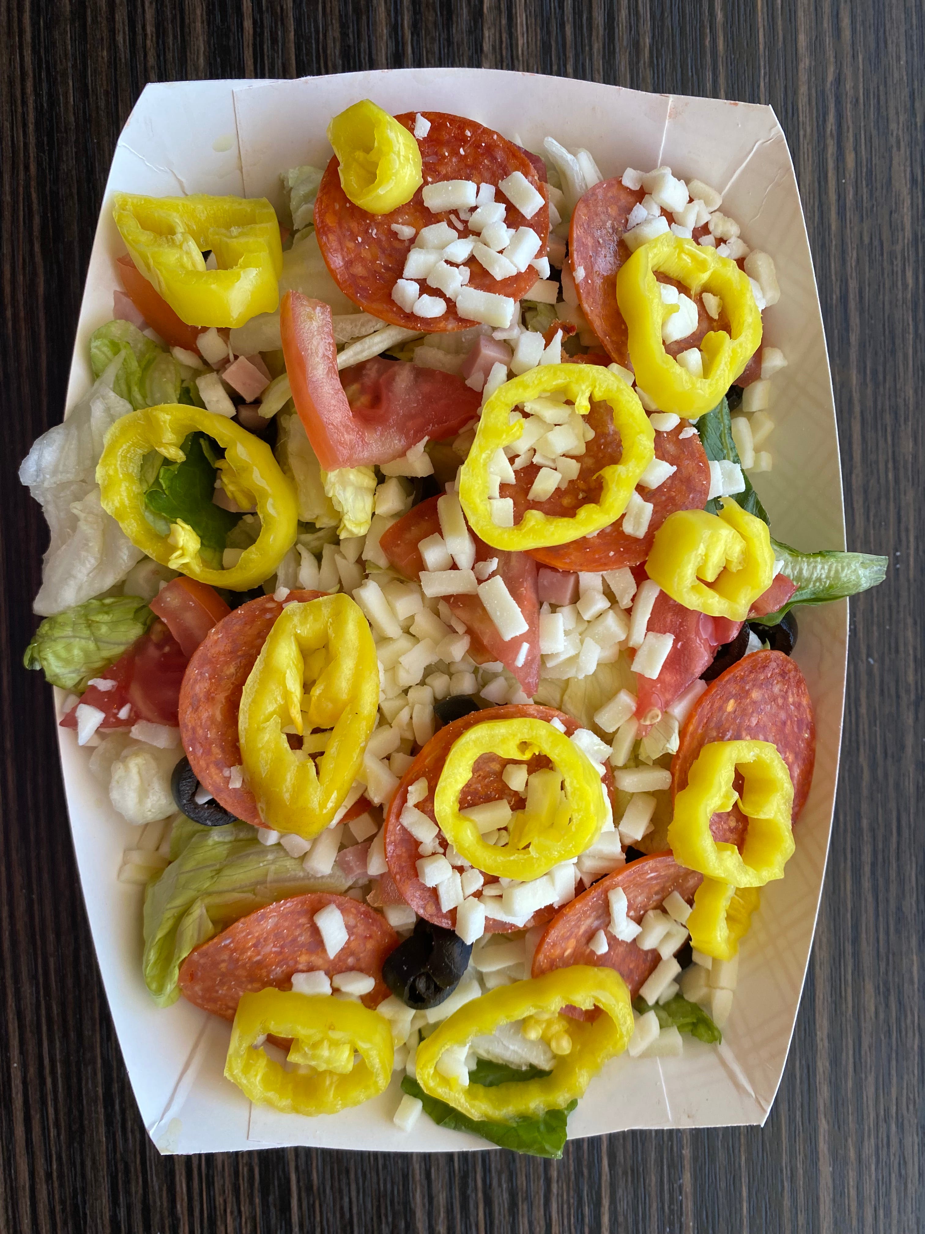Order Antipasto Salad - Salad food online from Big City Pizza - Lexington store, Lexington on bringmethat.com