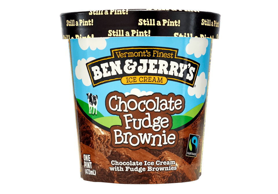 Order Ben and Jerry's Choc Fudge Brownie Pint food online from Wawa store, Hatboro on bringmethat.com