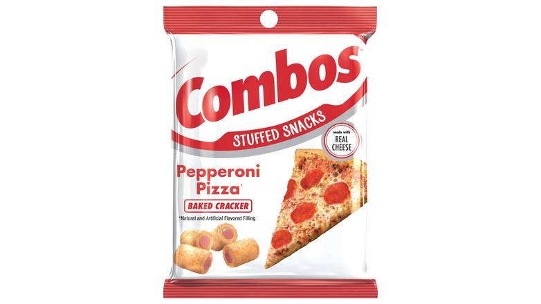 Order COMBOS Pepperoni Pizza Cracker Baked Snacks food online from Riverside Sunoco store, Westport on bringmethat.com