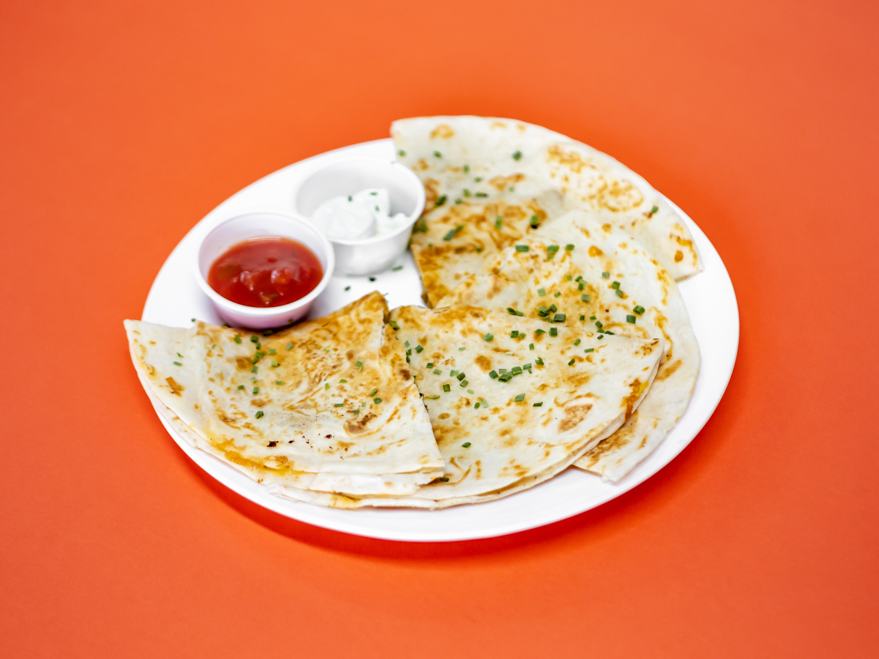 Order Quesadillas food online from Fatboi Feast & Goodeatz store, Dallas on bringmethat.com