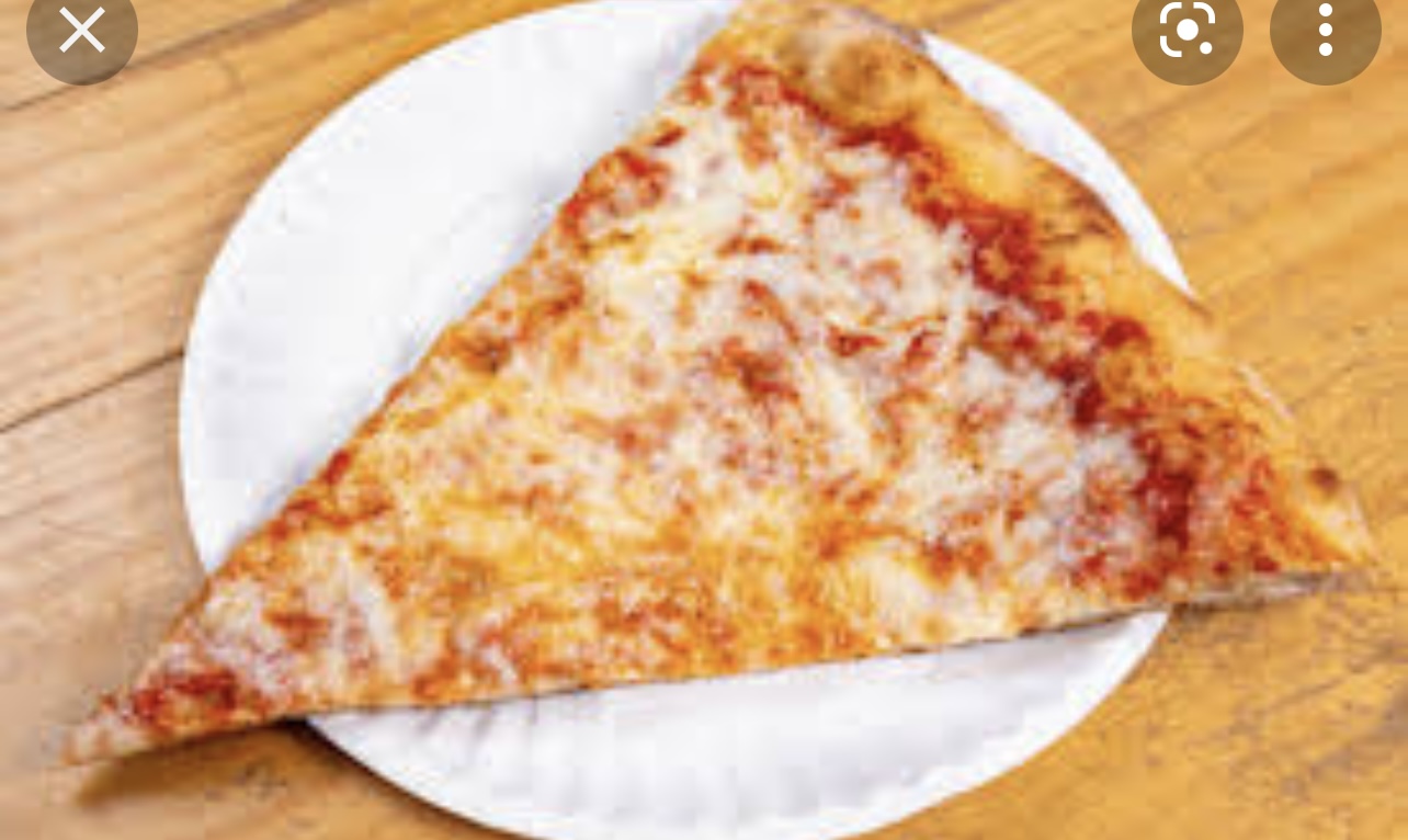 Order Regular Slice of Pizza food online from Rocco's Pizzeria store, Bronx on bringmethat.com