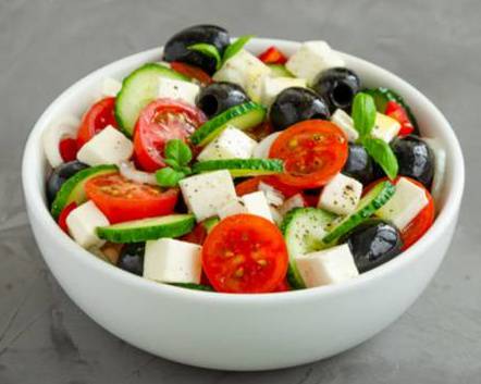 Order Greek Salad food online from The Gyro Bar store, Salida on bringmethat.com