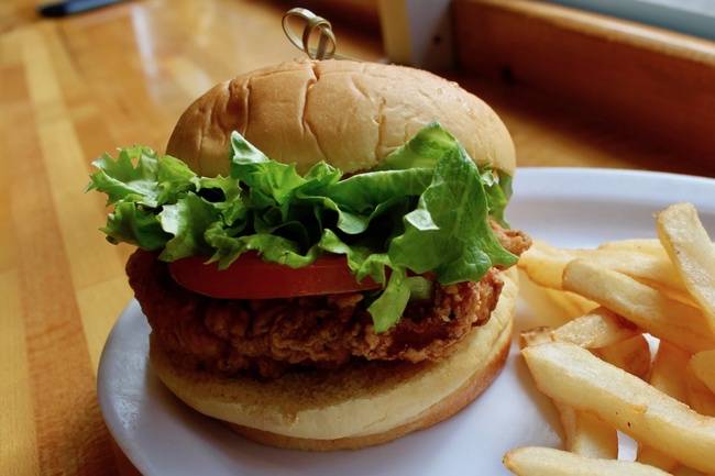 Order Original Chicken Sandwich food online from Jack's Grill store, Ithaca on bringmethat.com