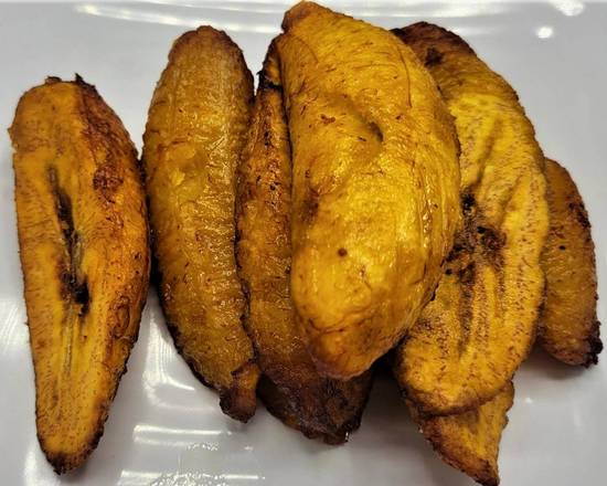 Order Fried Plantain (Dodo) food online from Trices Cafe and Lounge store, Leon Valley on bringmethat.com