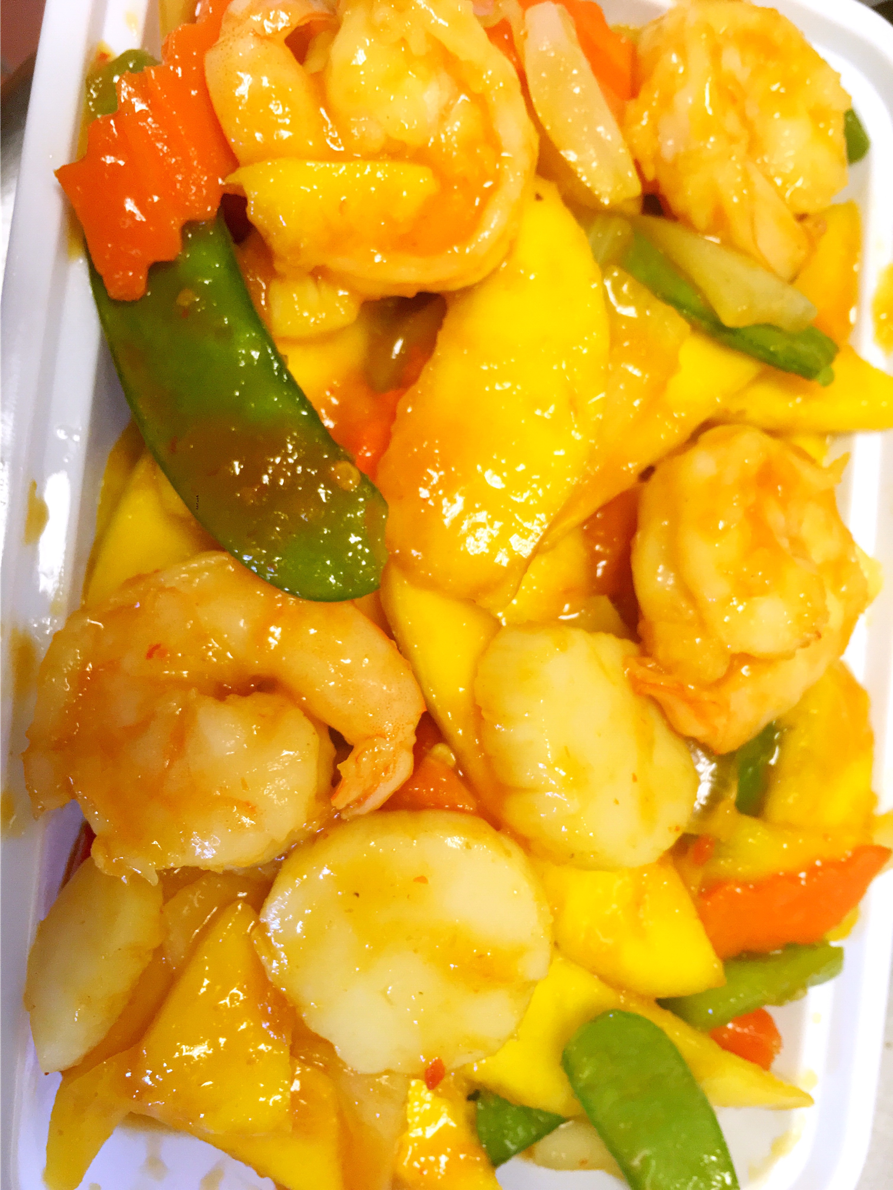 Order T11. Mango Seafood food online from New China store, Bridgeport on bringmethat.com