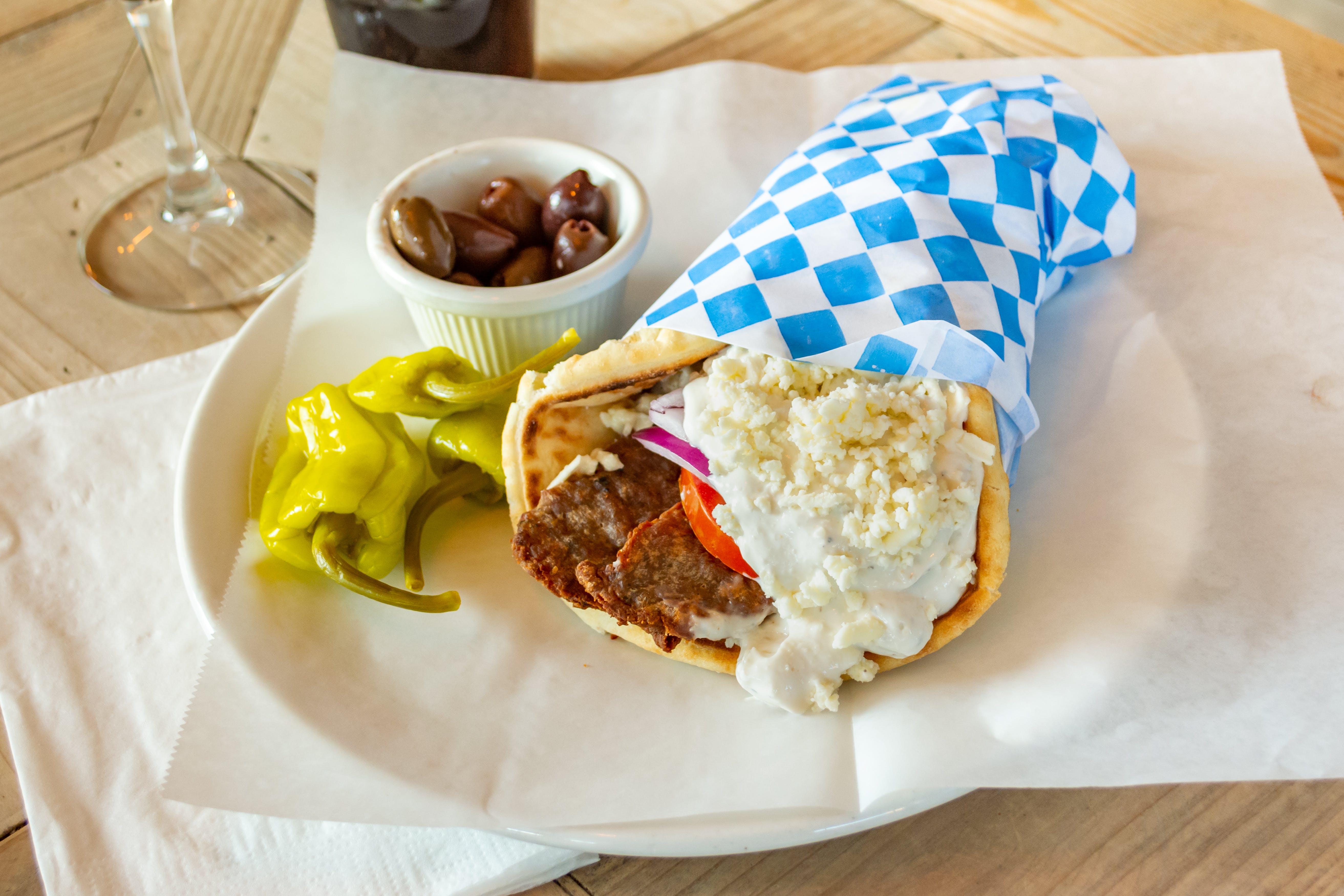 Order Beef Gyro - Gyro food online from Acropolis Pizza & Pasta store, Everett on bringmethat.com