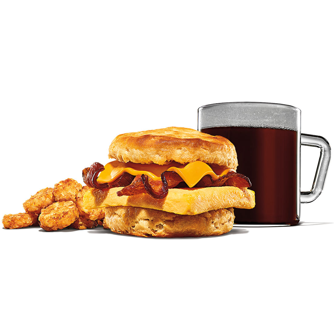 Order Bacon, Egg & Cheese Biscuit Meal food online from Burger King store, Tannersville on bringmethat.com