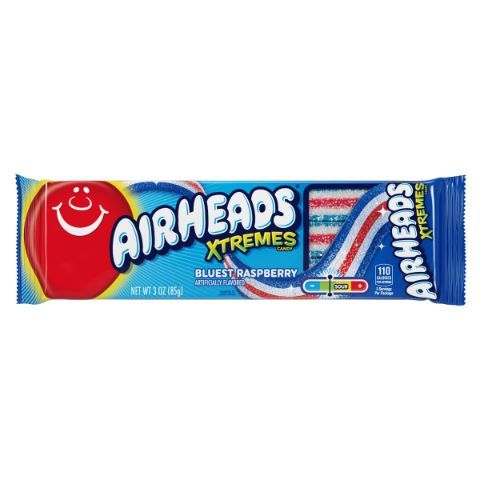 Order Airheads Xtremes Bluest Raspberry Tray 3oz food online from 7-Eleven store, Monsey on bringmethat.com