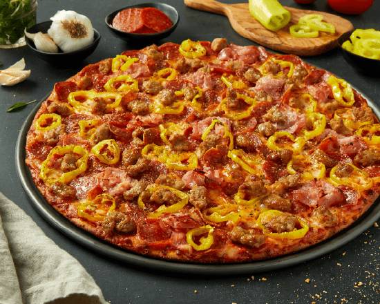 Order Founder Favorite Pizza food online from Donatos Pizza store, Mason on bringmethat.com