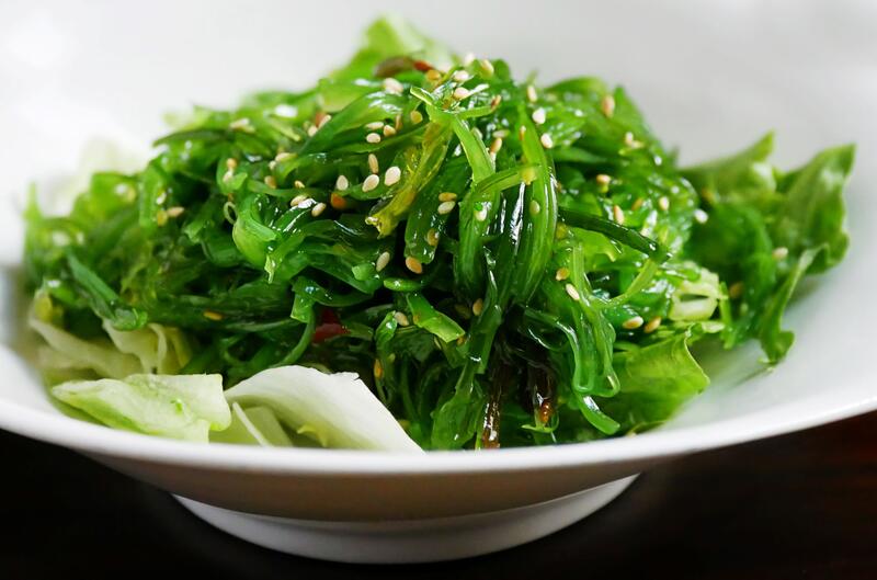 Order Seaweed Salad food online from Four Leaves Asian Restaurant store, Huntsville on bringmethat.com