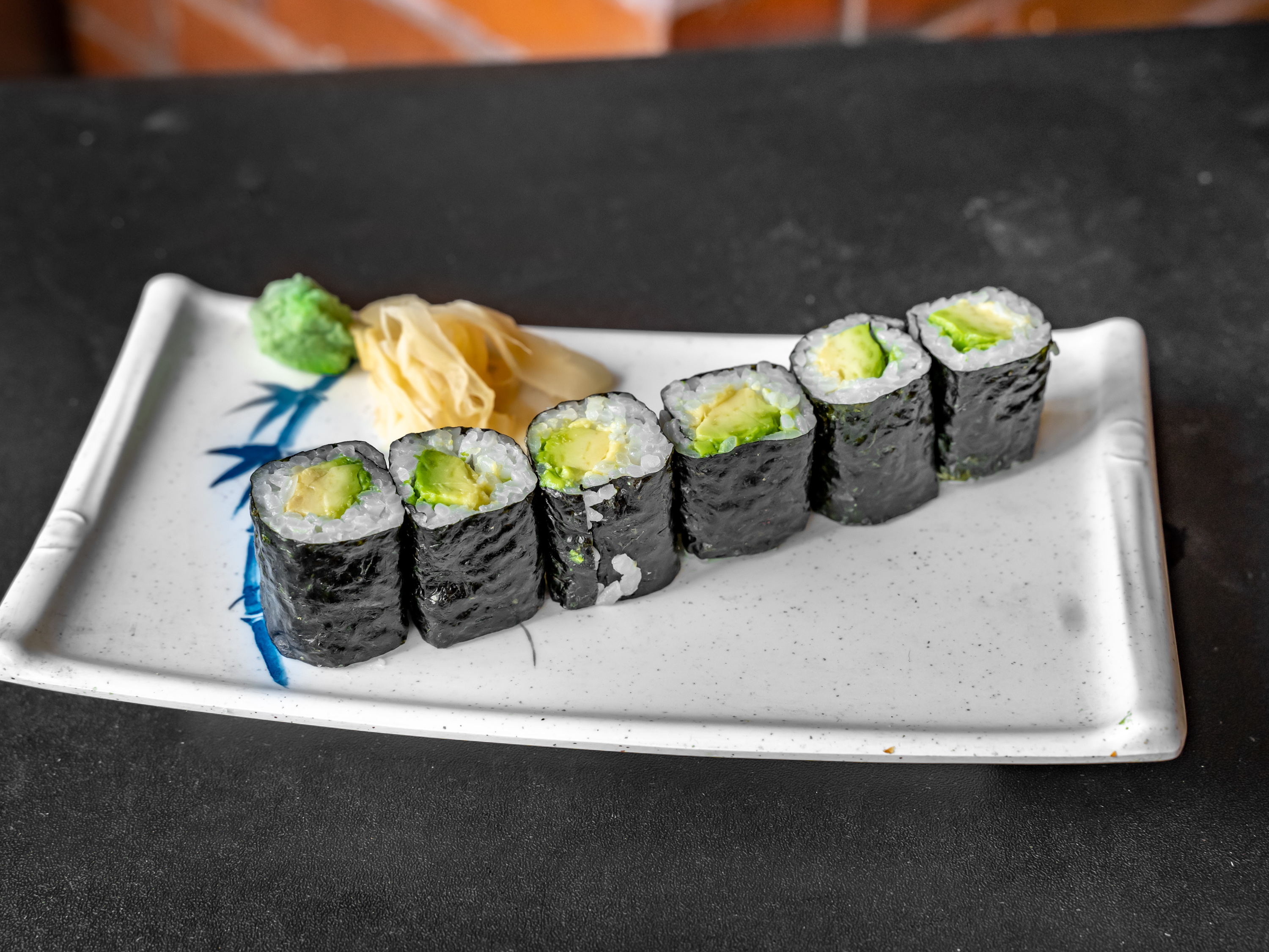 Order 6 Pieces Avocado Roll food online from Terryin store, Philadelphia on bringmethat.com