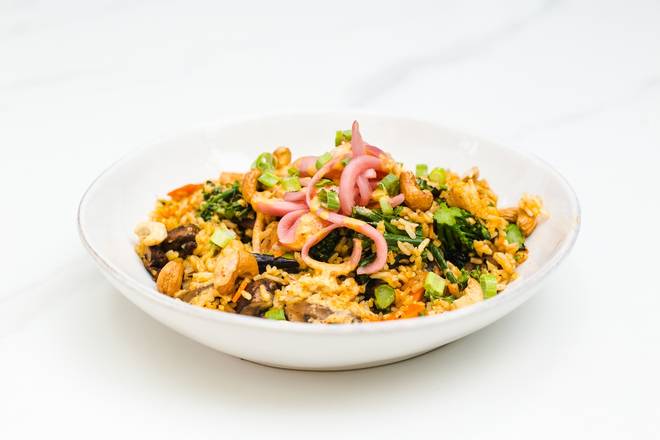 Order Cashew-Kimchi Bowl food online from The Ivy store, Salt Lake City on bringmethat.com