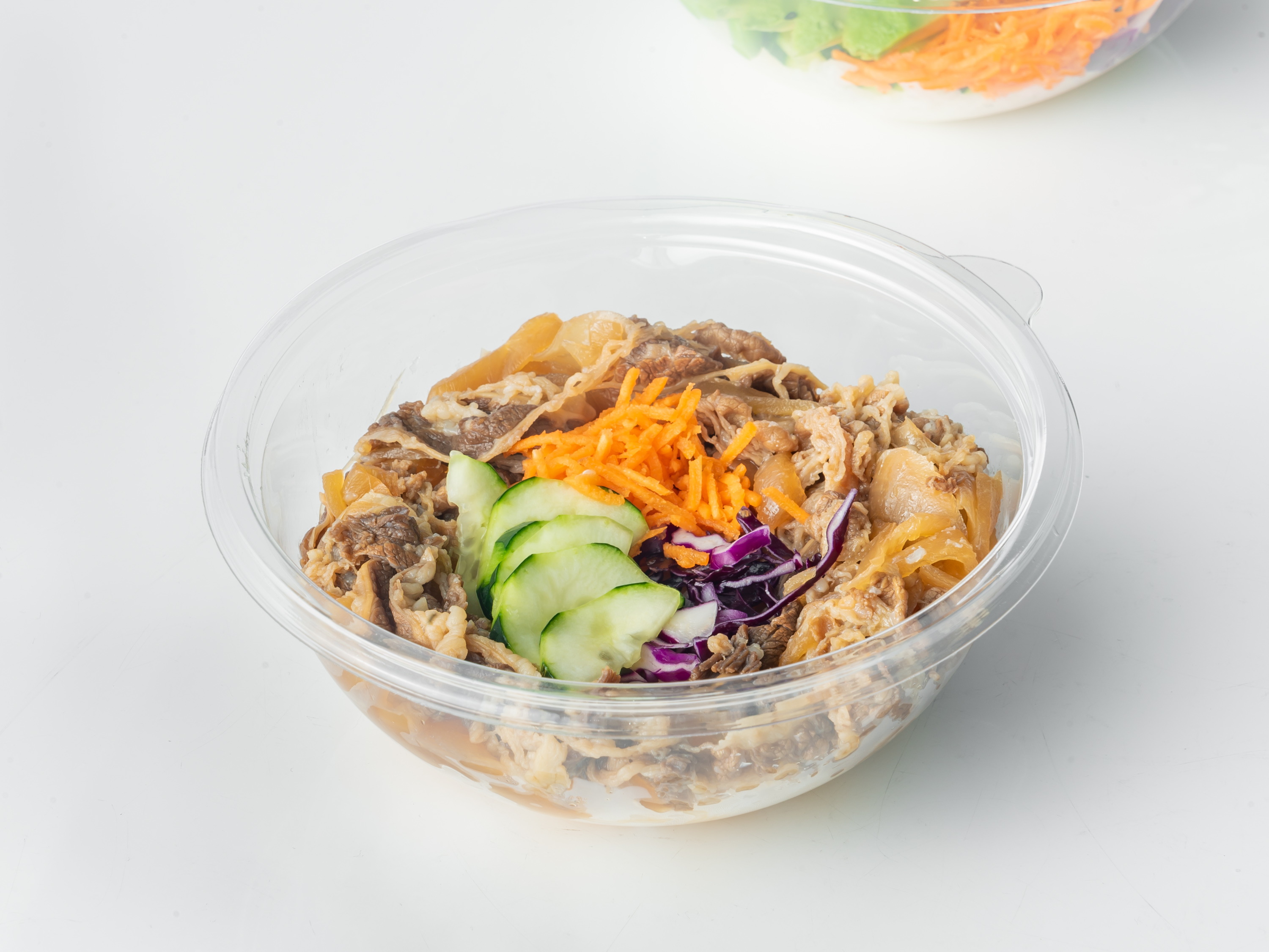 Order KF beef bowl (served hot) food online from King Fish Poke store, Charlotte on bringmethat.com