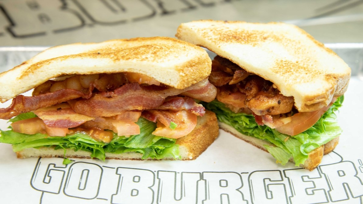 Order B.L.T. Sandwich food online from Go Burger store, Mount Sinai on bringmethat.com
