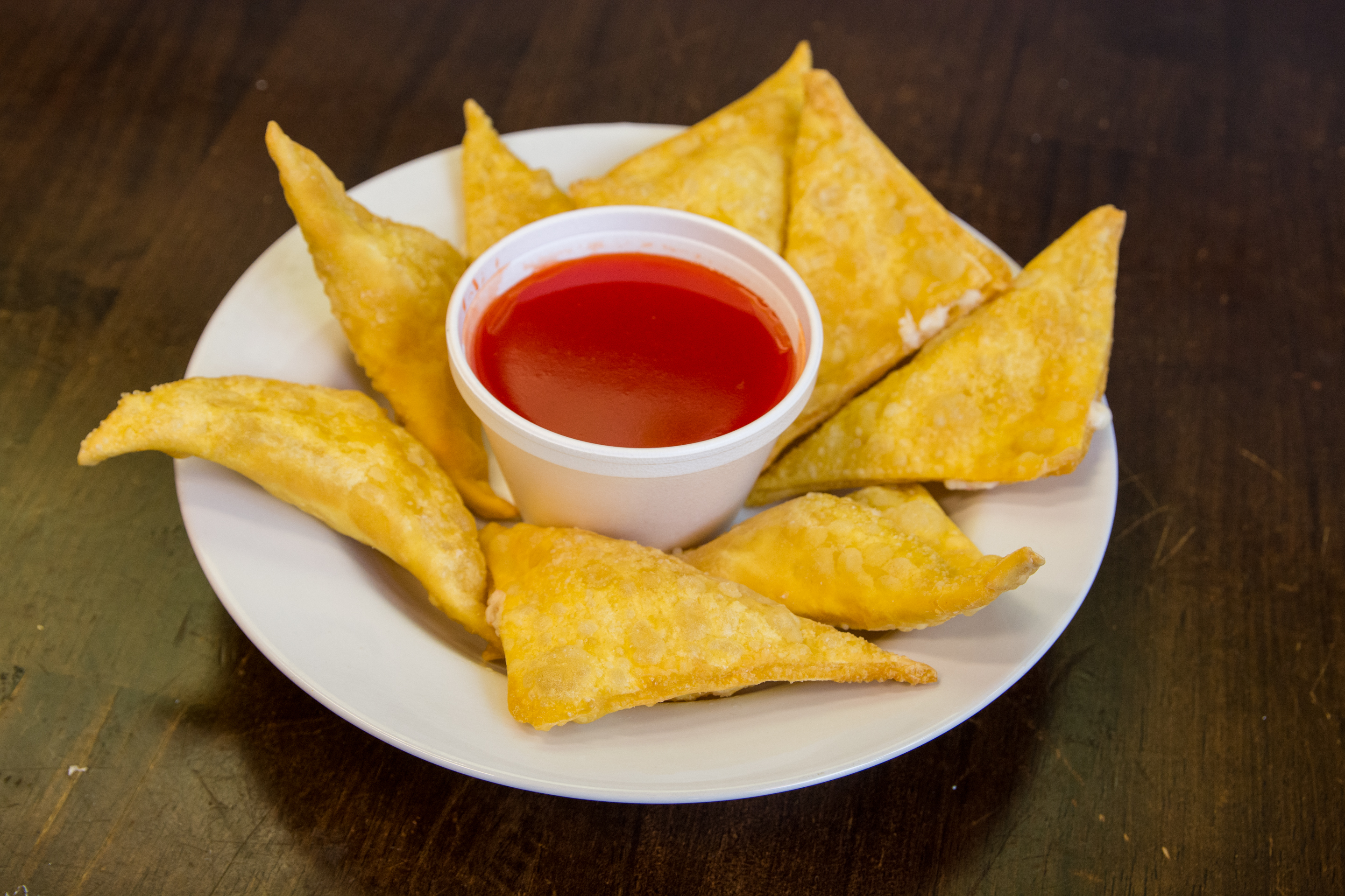 Order 17A. Crab Rangoon food online from No. 1 taste chinese restaurant store, Baltimore on bringmethat.com