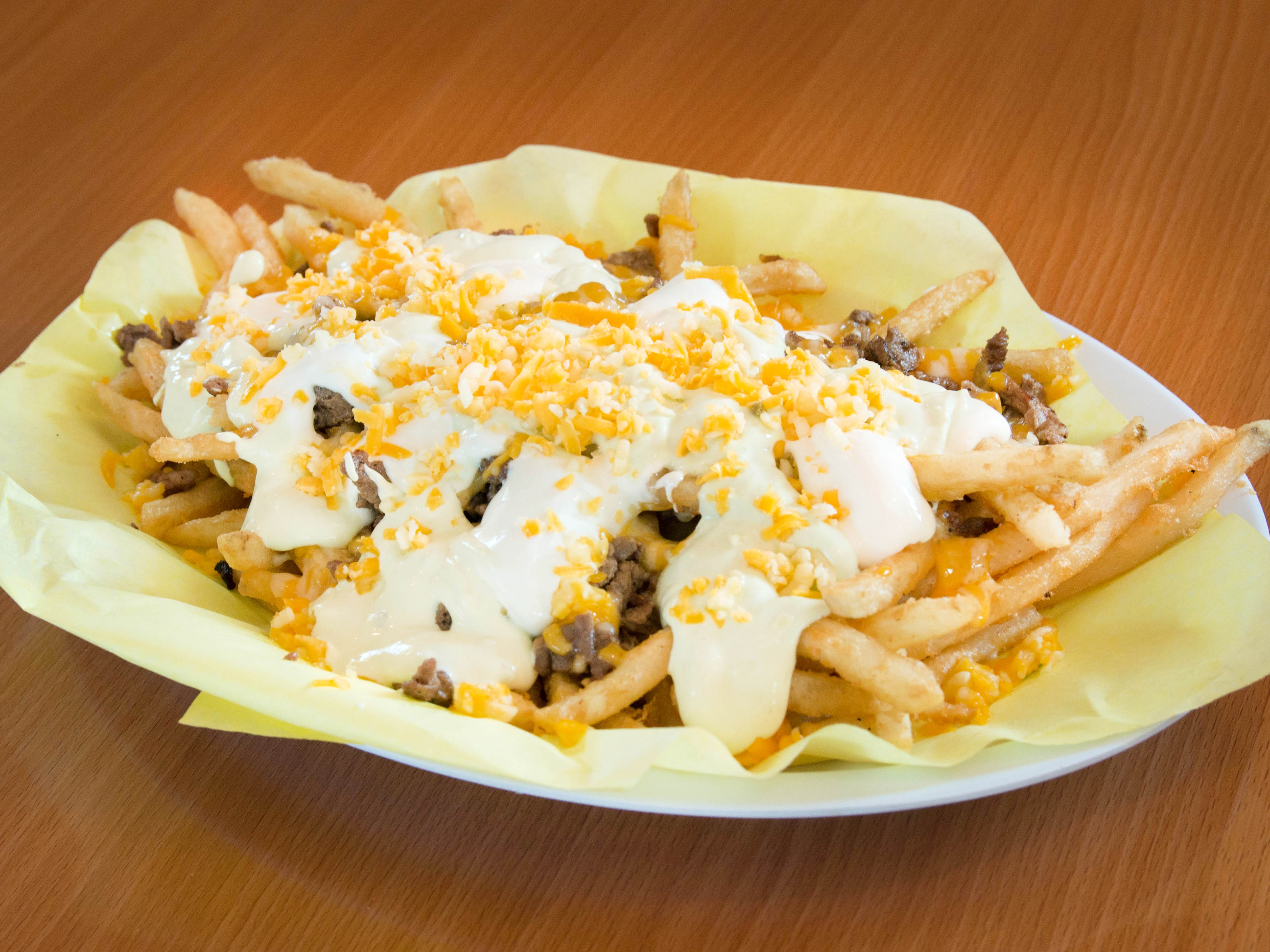 Order California Fries food online from Panchos Mexican Grill store, El Cajon,  on bringmethat.com