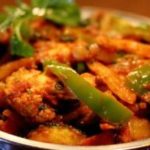Order 82. Shrimp Jalfrazie food online from Taj Restaurant store, Warren on bringmethat.com