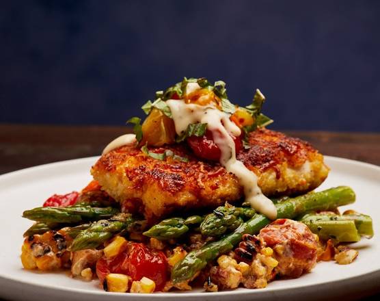 Order Parmesan Crusted Mahi food online from Firebirds Wood Fired Grill store, Eatontown on bringmethat.com
