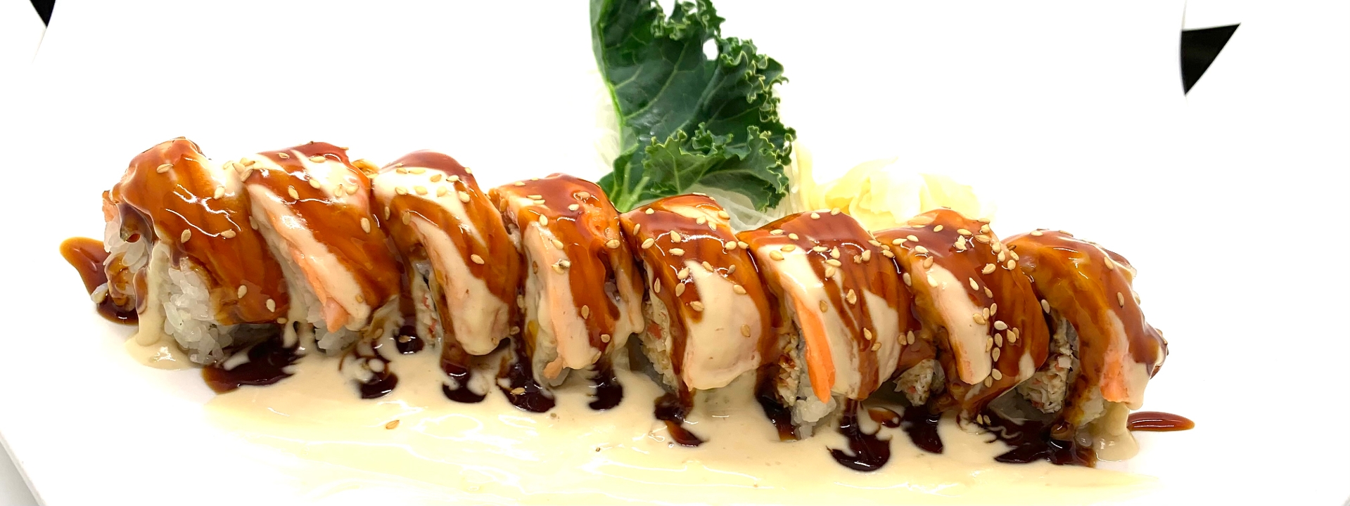 Order Twice Cooked Smoked Salmon Roll food online from Ru San store, Charlotte on bringmethat.com