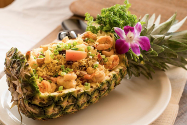 Order Pineapple Fried Rice food online from Thai Jin store, Houston on bringmethat.com