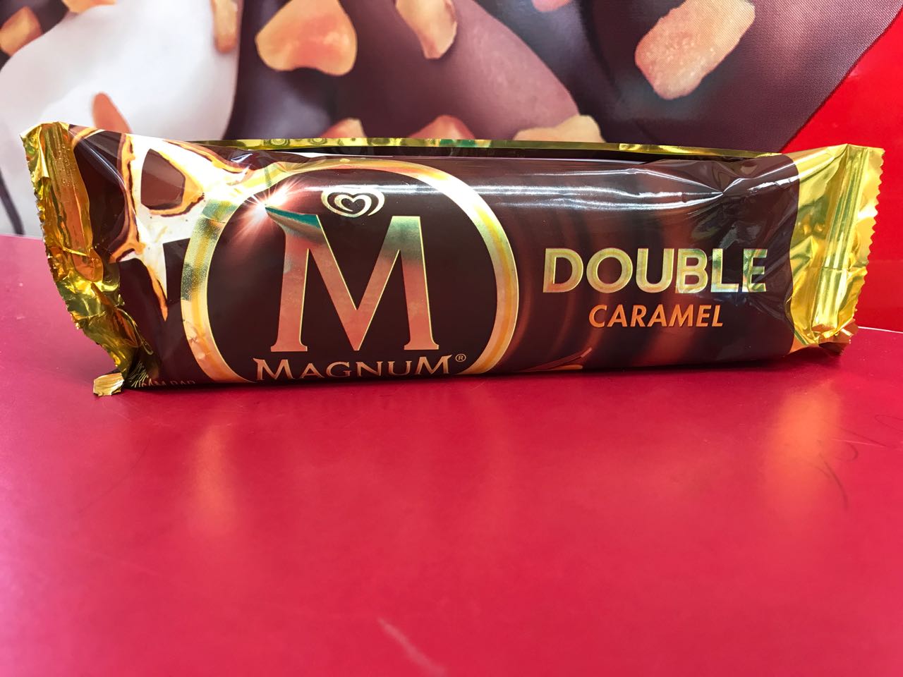 Order Magnum Ice Cream Bar Caramel food online from The Ice Cream Shop store, Providence on bringmethat.com