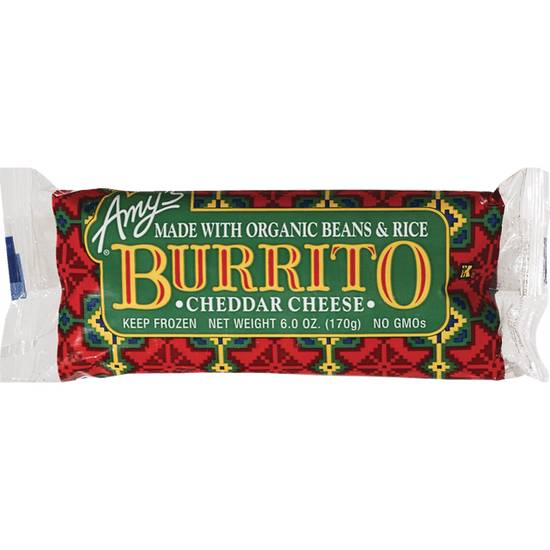 Order Amy's Frozen Burrito GlutenFree CheddarChs Organic Bean&Rice food online from Cvs store, SAINT CLAIR SHORES on bringmethat.com