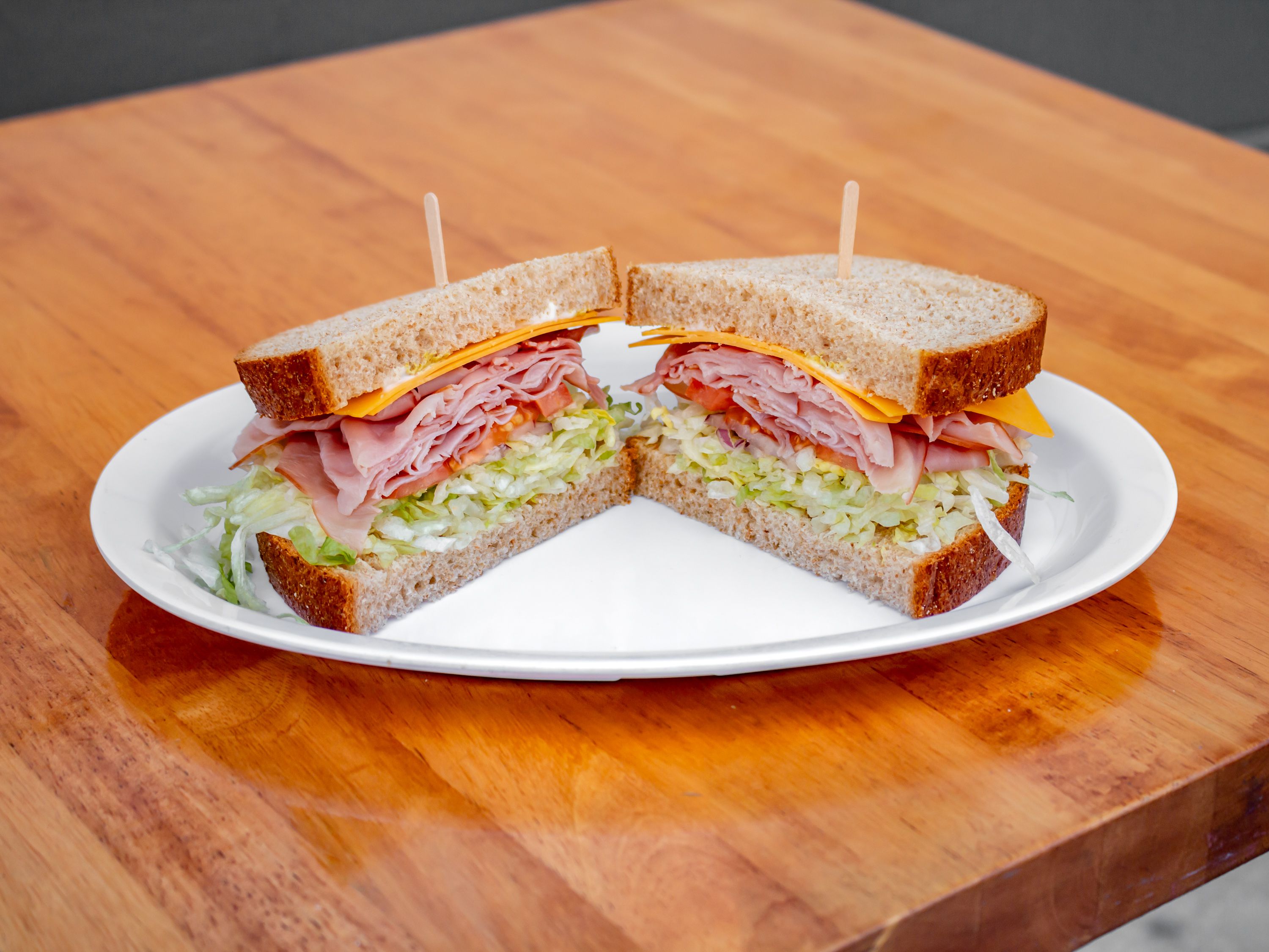 Order Ham and Cheese Sandwich food online from Ventura Sandwich Company store, Ventura on bringmethat.com