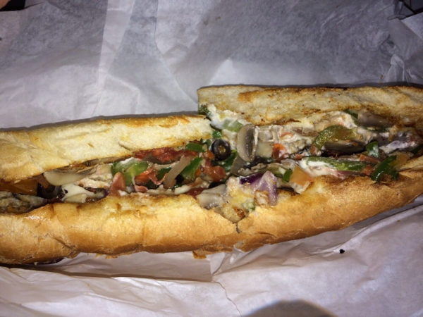 Order Veggie Sub food online from Canadian Pizza store, Long Beach on bringmethat.com