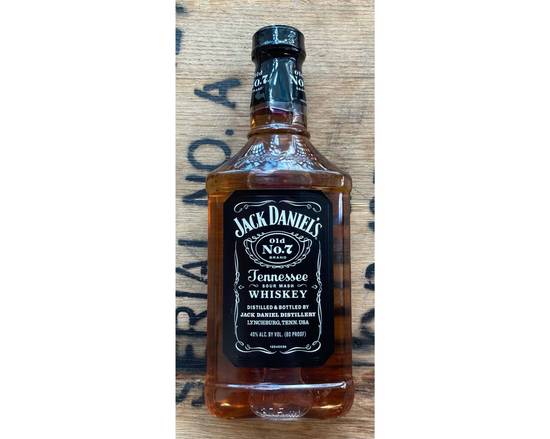 Order Jack Daniel's Black Label, 375mL whiskey (40.0% ABV) food online from Chris's Liquor- 2203 S Lamar Blvd store, Austin on bringmethat.com
