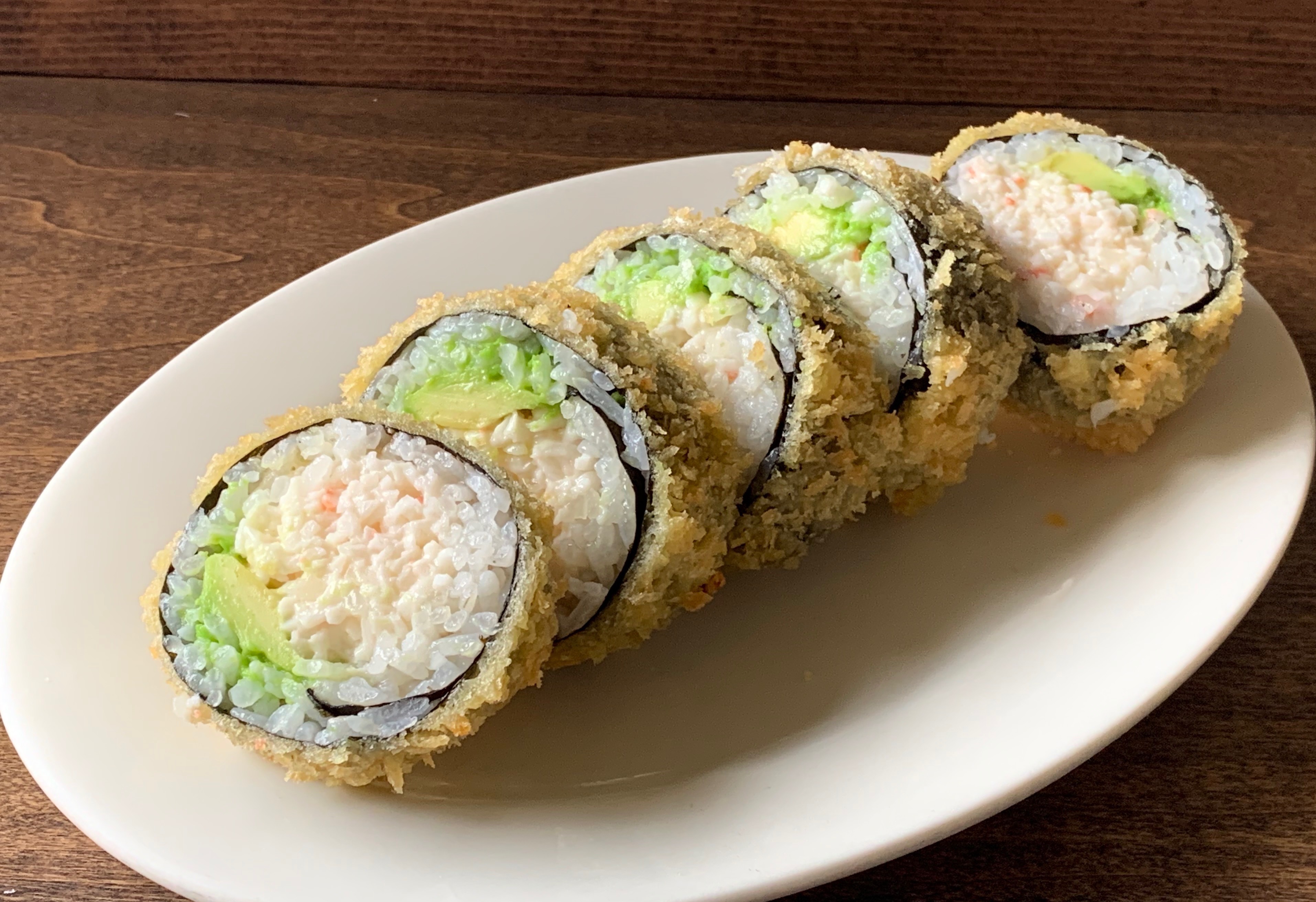 Order Crispy California Roll food online from Minato Sushi store, Lake Forest on bringmethat.com