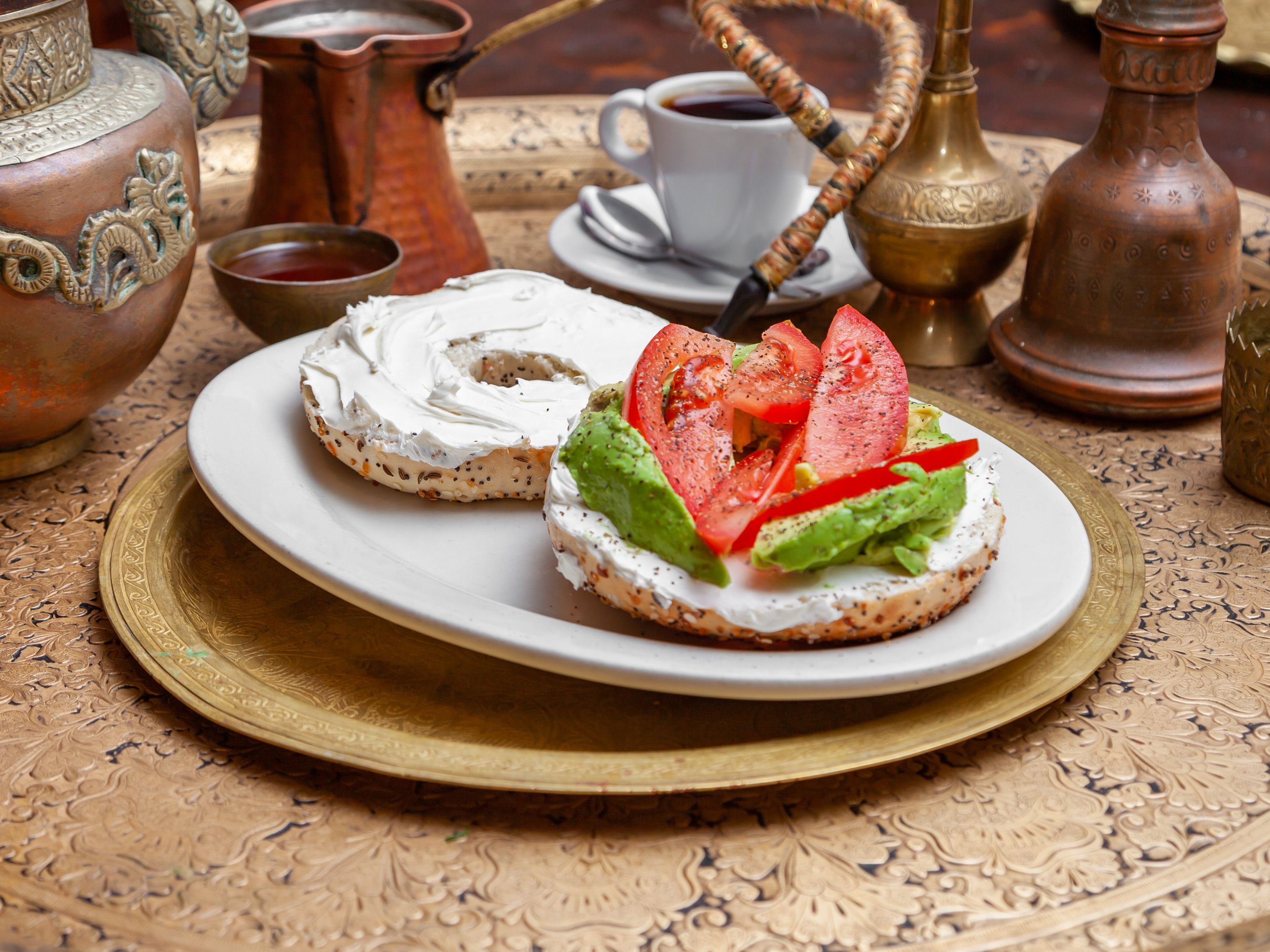 Order Bagel Special food online from Andala Coffee House store, Cambridge on bringmethat.com
