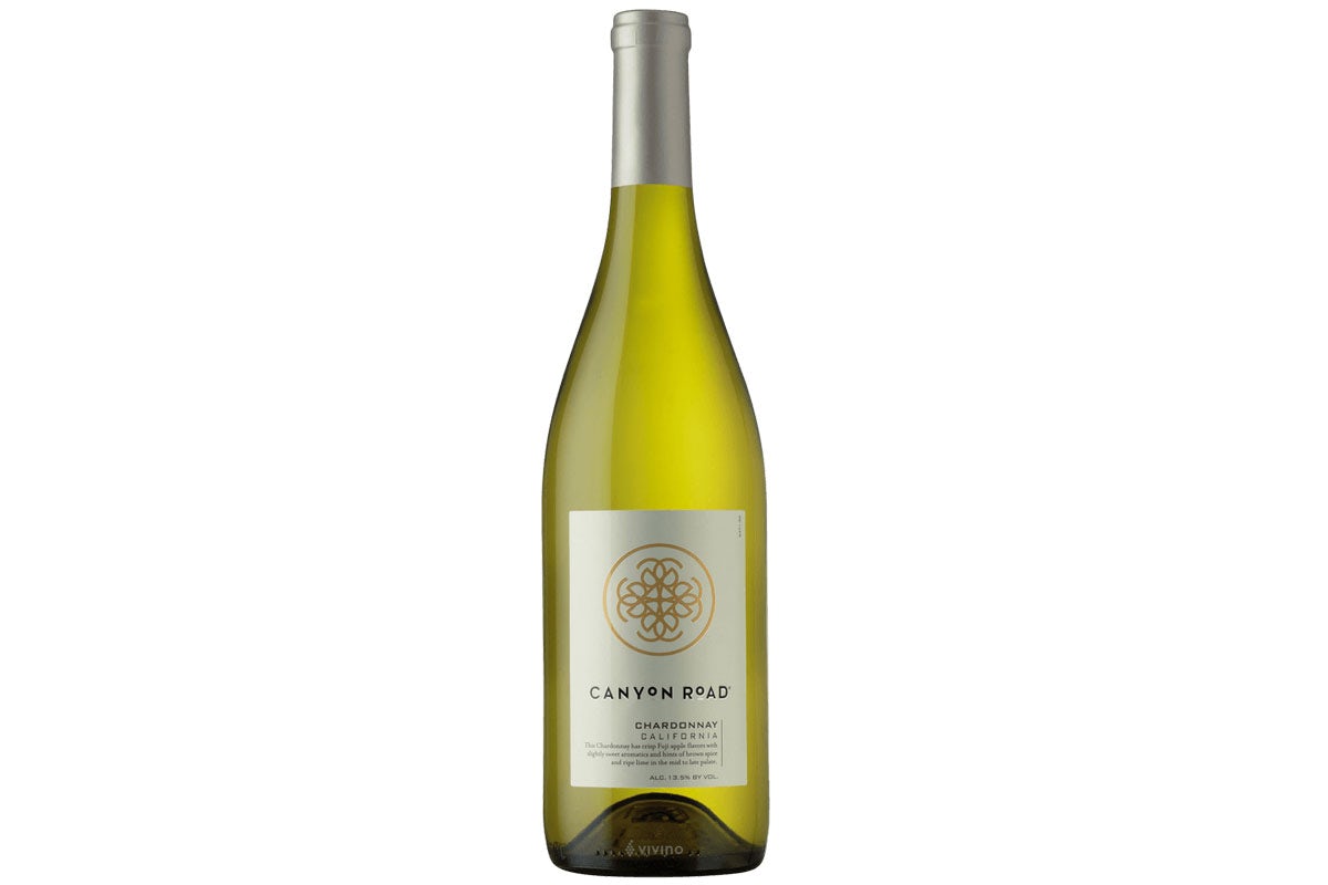 Order CANYON ROAD CHARDONNAY BOTTLE food online from Ra Sushi store, Chino Hills on bringmethat.com