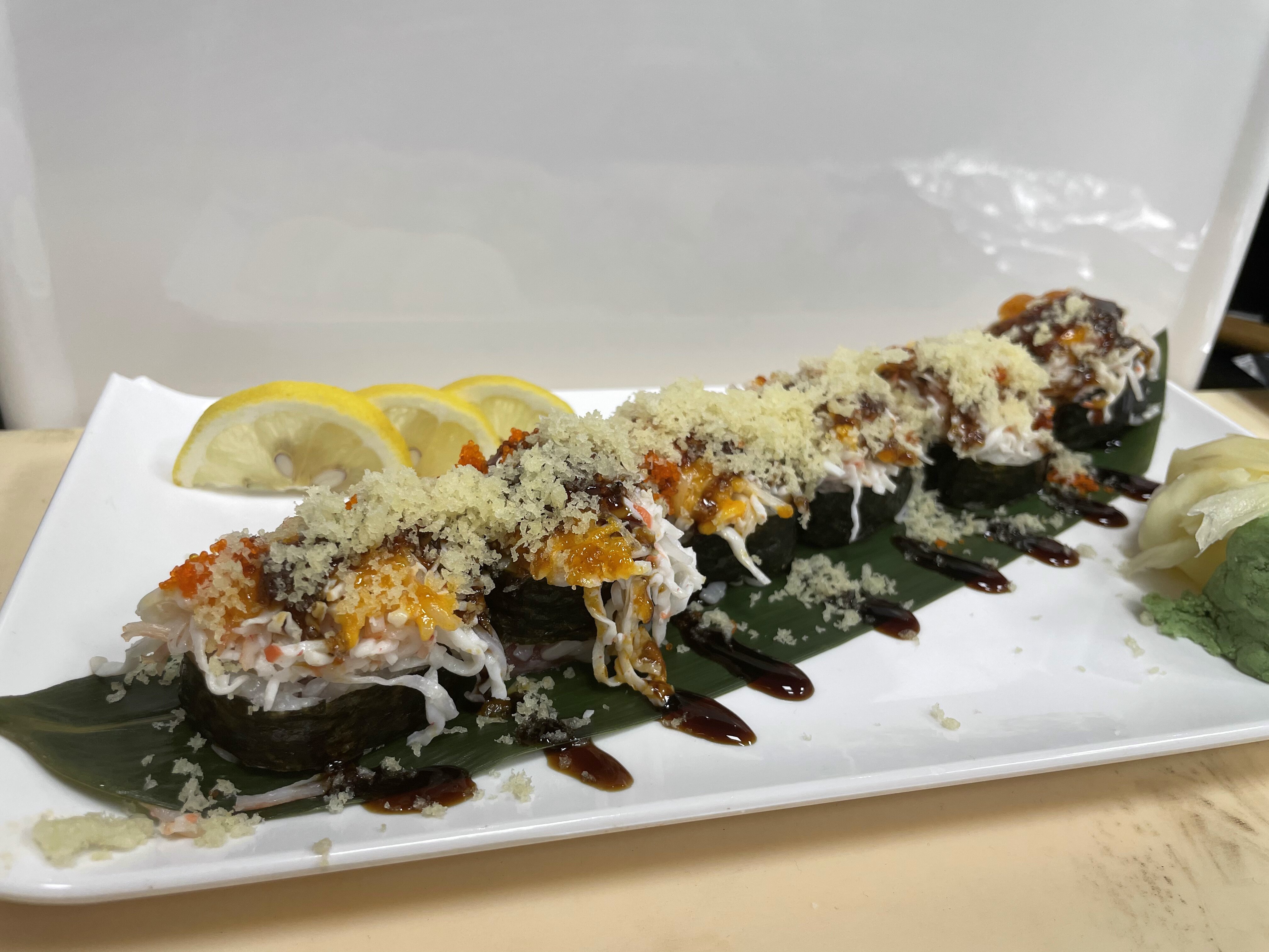 Order S2. Volcano Roll food online from Asian Cuisine & Sushi Bar store, Salt Lake City on bringmethat.com