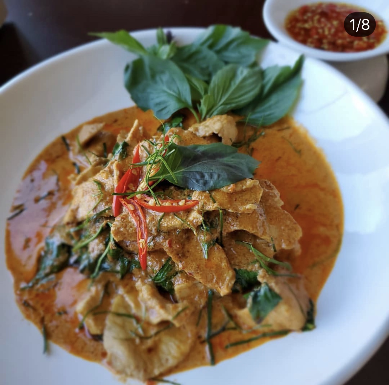 Order Panaeng Thai Thai Dinner food online from Orchid Thai Restaurant & Bar store, Falmouth on bringmethat.com