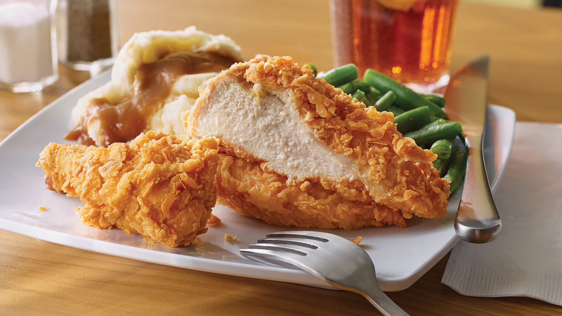Order Hand-Breaded Chicken Strips food online from Golden Corral store, Killeen on bringmethat.com