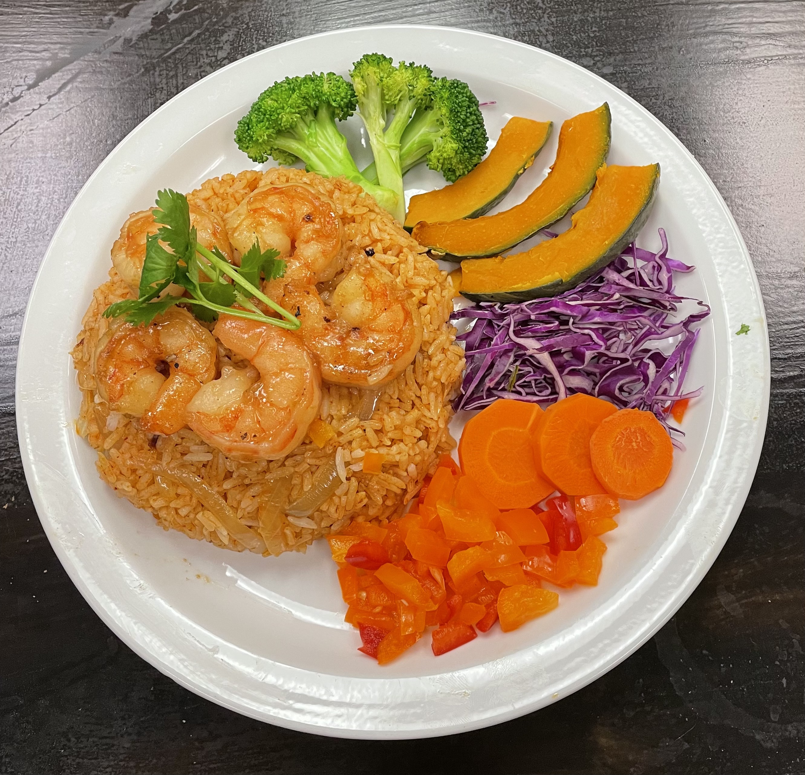 Order 13. Tom Yum Fried Rice food online from TK's Fruit Produce & Bubble Tea store, Morgantown on bringmethat.com