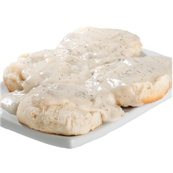 Order Biscuits & Gravy - Double food online from Champs Chicken store, Jefferson City on bringmethat.com