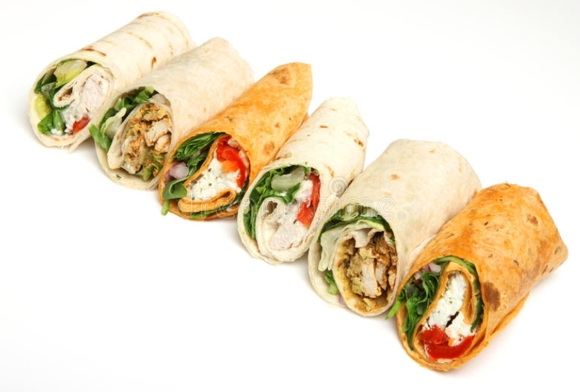 Order Uptown Pastrami Wrap food online from Bagels & Deli Express store, White Plains on bringmethat.com