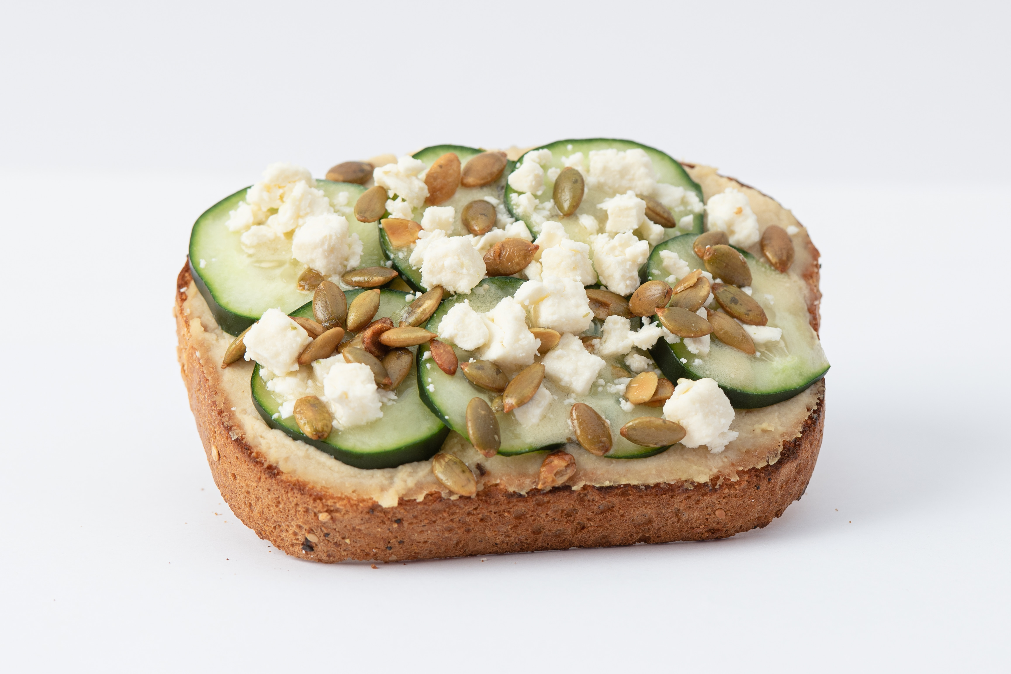 Order Wholesome Hummus Toast food online from Vitality Bowls store, Grand Rapids on bringmethat.com