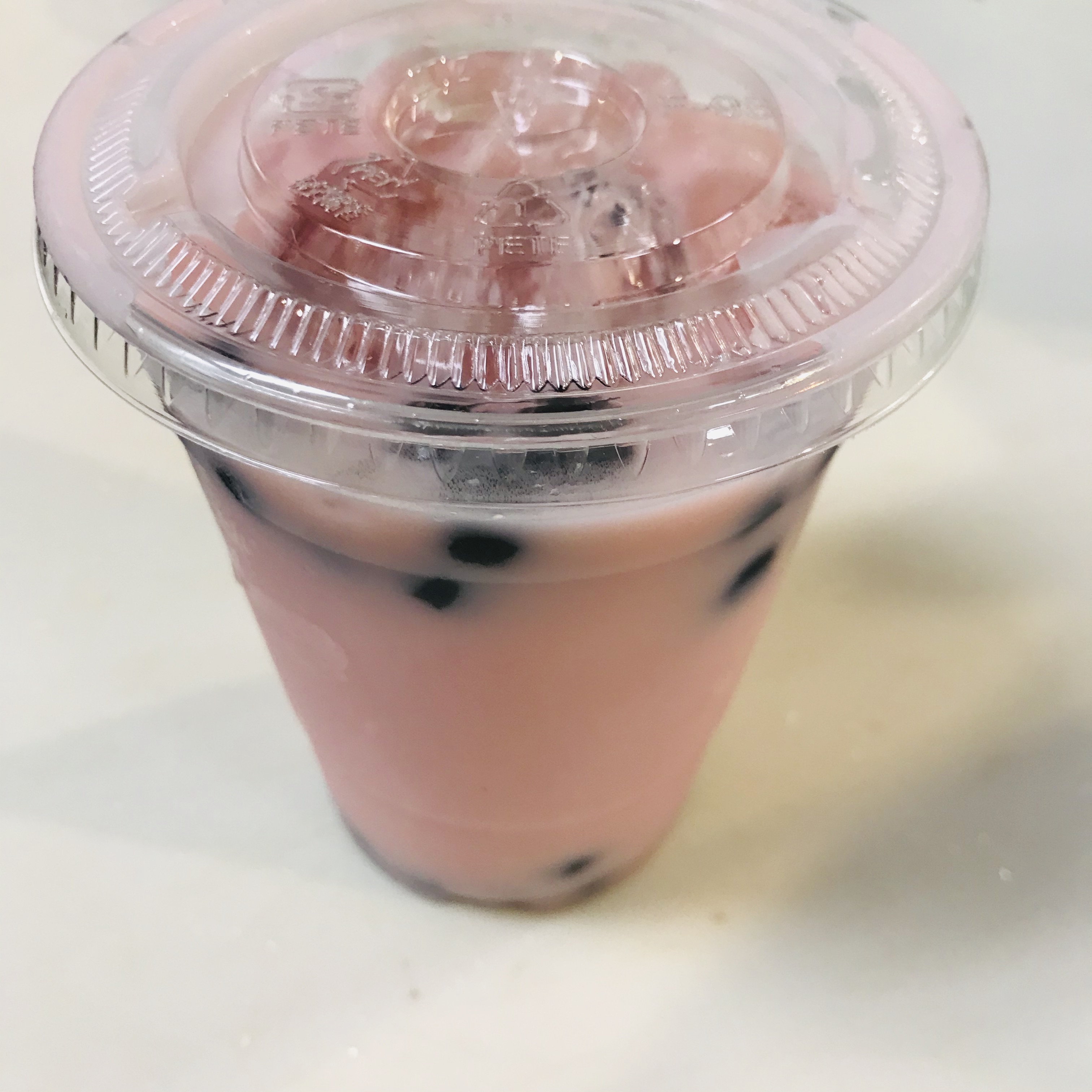 Order 78. Strawberry Milk with Bubble Tea food online from Oishinbo store, Harrison on bringmethat.com