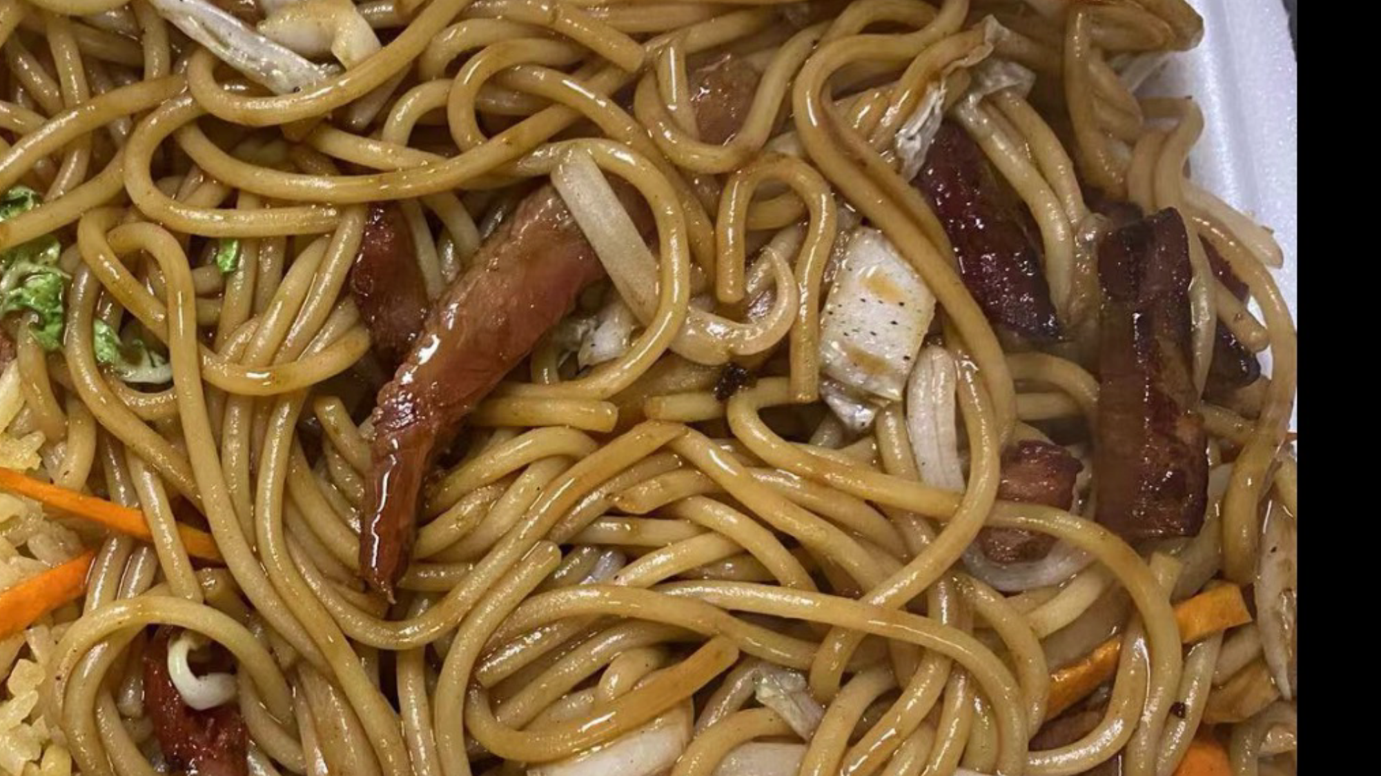 Order  Roast Pork Lo Mein  food online from China King store, King Of Prussia on bringmethat.com