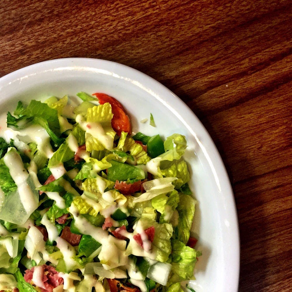 Order Italian Chopped Salad - Salad food online from Brooklyns Finest Pizza store, Denver on bringmethat.com