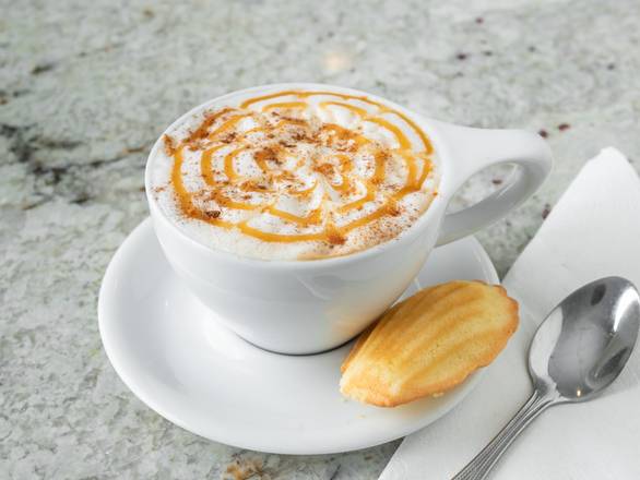 Order Cappuccino (Lavazza Coffee) food online from Jessica Restaurant store, Roscoe on bringmethat.com
