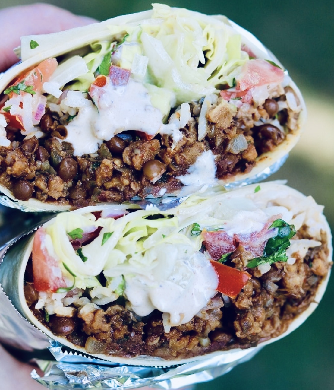 Order The Beyond Meat Burrito- Vegan food online from Good health cafe store, New York on bringmethat.com
